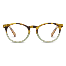 Rumor Tokyo Tortoise/Green Eyeglasses