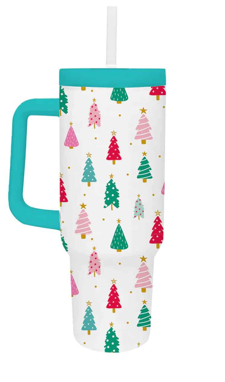 Frosted Forest Stainless To-Go Tumbler 40oz