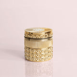 Capri Blue Exotic Blossom & Basil Gilded Faceted Jar 11 oz