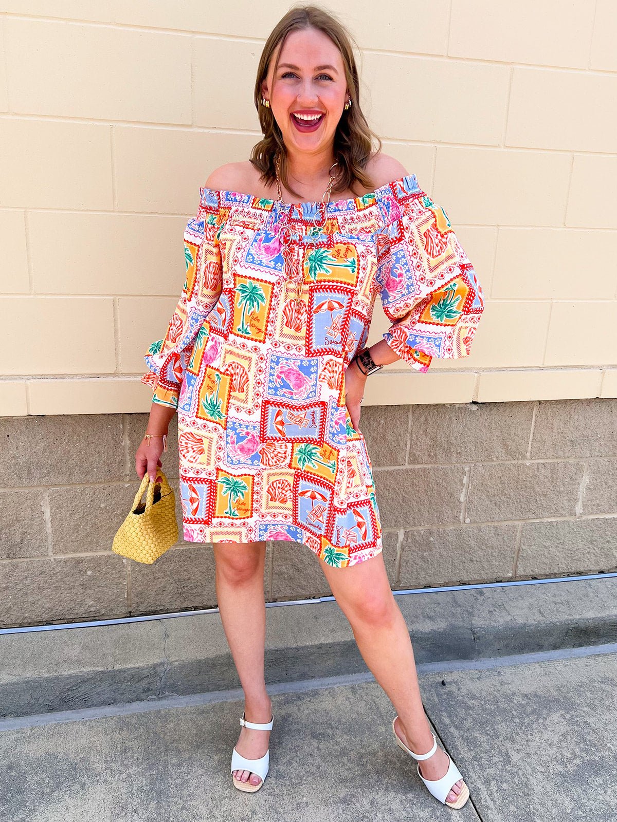 Postcard Paradise Mini Dress
