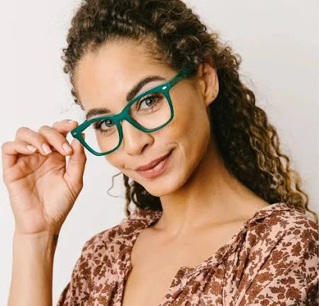 Peepers Poppy Teal Reading Glasses