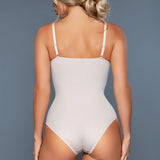 Seamless Deep V Bodysuit | Back View