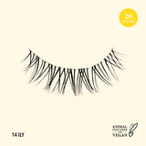 {FINAL SALE} Natural Effect Bionic Vegan Faux Lashes (014, ILY)