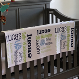 Personalized Minky Baby Blanket