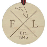 Florida Established Christmas Ornament