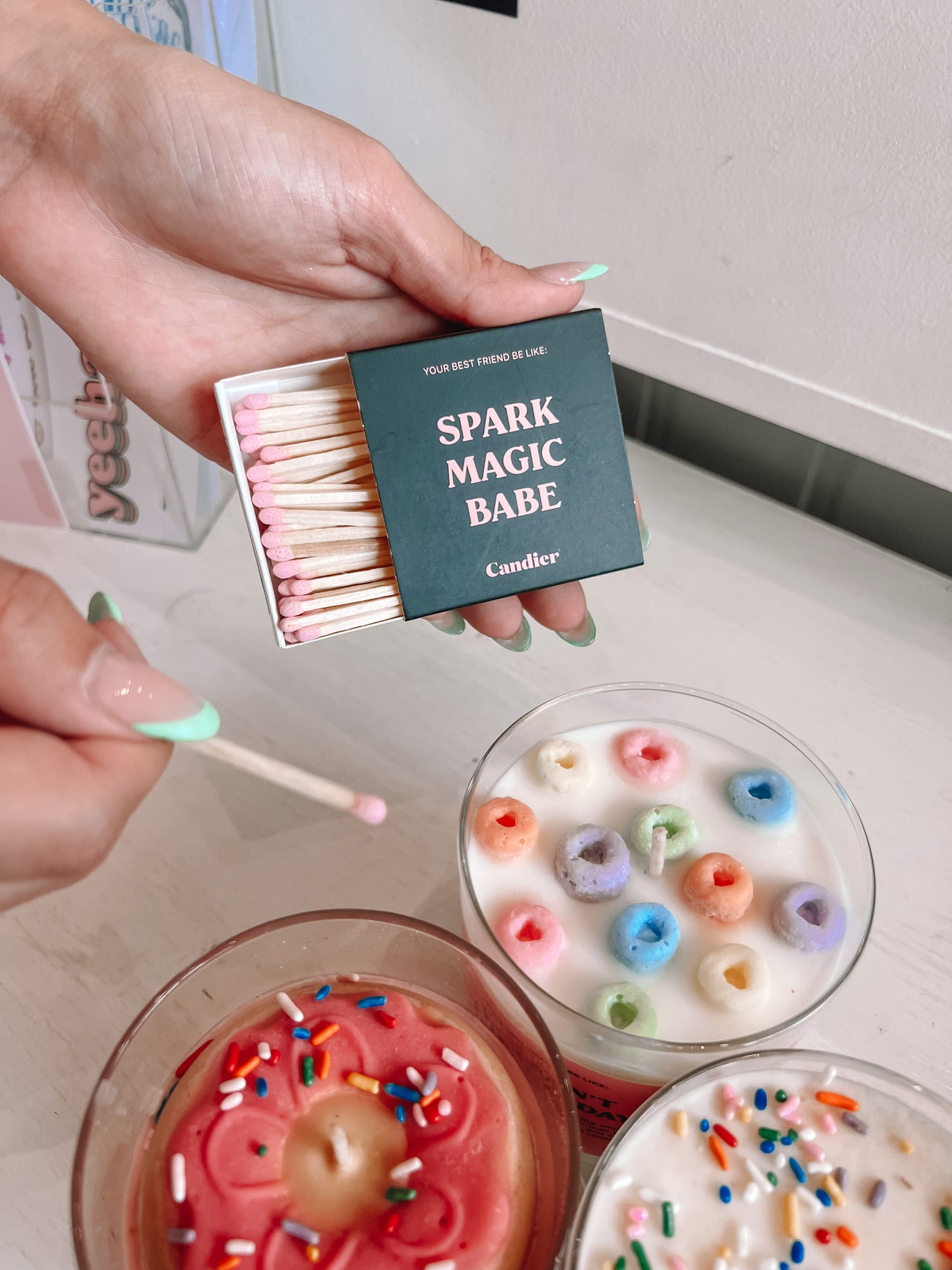 Magic Matches | Front View