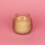 Sweet Grace Textured Glass Vessel Candle