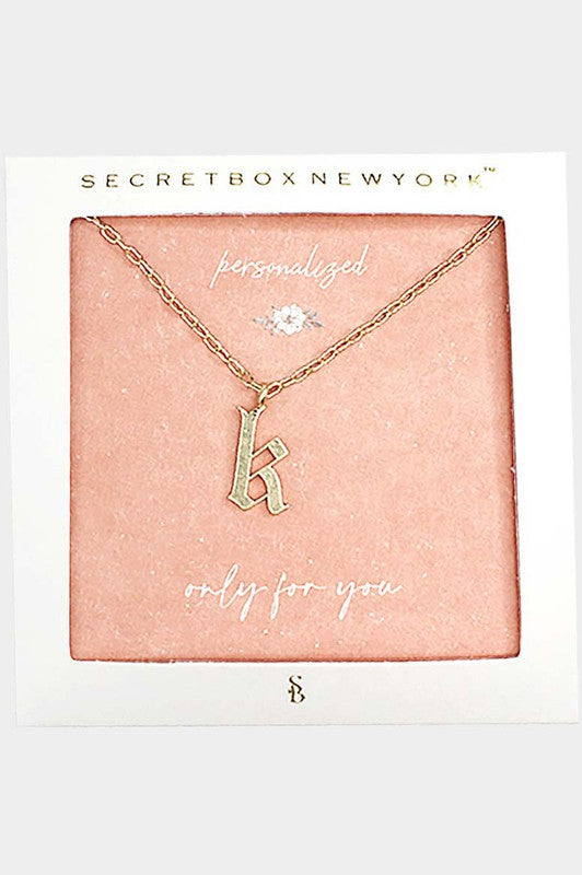 Maggie Initial Necklace