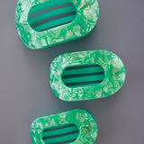 [TELETIES] Spring Splash Large Flat Round Hair Clip