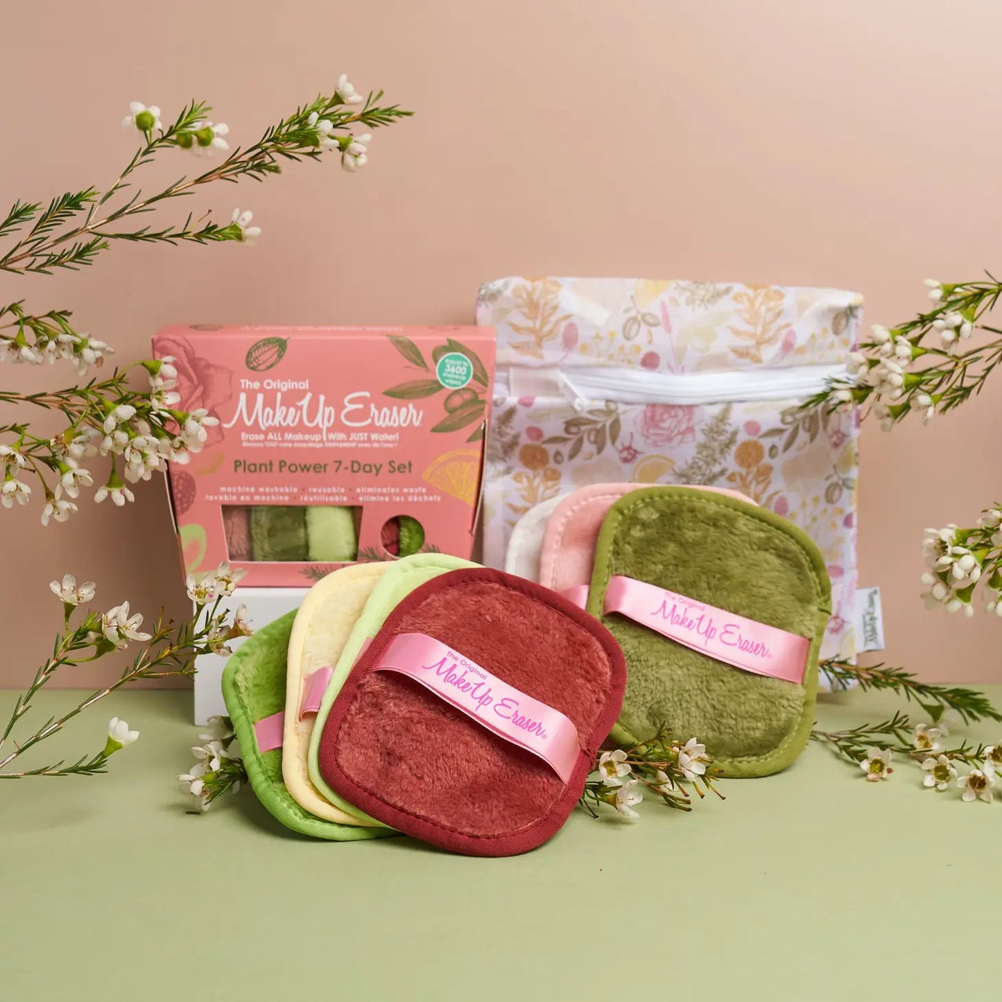 Plant Power 7-Day Set Makeup Erasers