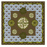 Verdant Moss Mahjong Mat