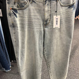 Judy Blue Aubrey Mid Rise Tummy Control Wide Leg Jeans - Curvy