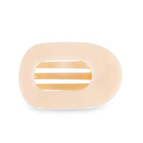 Teleties - Almond Beige - Hair Large Flat Round Clip