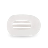 Teleties - Coconut White - Hair Small Flat Round Clip