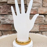18K Gold Plated Bangle Bracelet