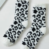 Leopard Pattern Plush Socks