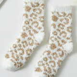 Leopard Pattern Plush Socks