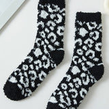 Leopard Pattern Plush Socks