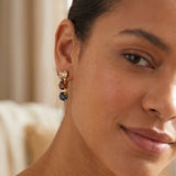 [Sorrelli] Matilda Triple Dangle Earrings – Blue
