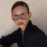 [Freyrs] Logan Aviator Sunglasses in Tortoise with Sunrise Lenses