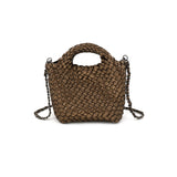 BC Bags Bronze Braided Clutch