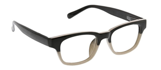 Layover Black/Tan Eyeglasses