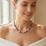 [Sorrelli] Matilda Choker Necklace – Blue Mix