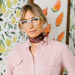 Peepers Flower Child Light Blue Reading Glasses