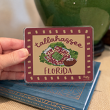 Tallahassee Game Days acrylic shelf sitter with collegiate-inspired design