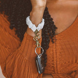 Linen Keychain