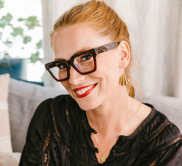 Peepers Take A Bow Leopard Tortoise/Red Reading Glasses