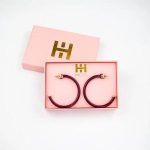 Hoo Hoops-Burgundy