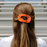 Flat Round Hair Clip | Medium | War Eagle!
