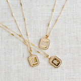 Michelle McDowell Finley Initial Necklace