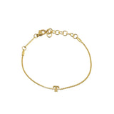[Brenda Grands] Waterproof Gold Dainty Initial Bracelet