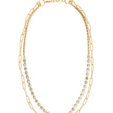 Sorrelli Rowan Pendant Necklace - Crystal