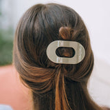 [TELETIES] Flat Round Hair Clip – Small Sage It Ain’t So