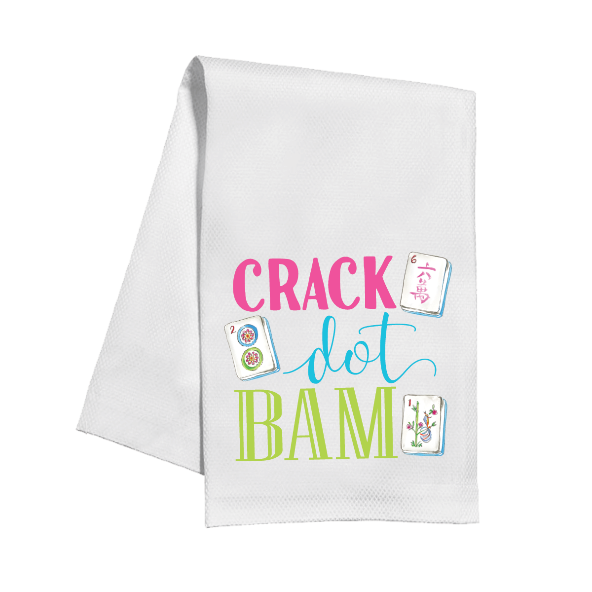Crack Dot Bam Kitchen Towel