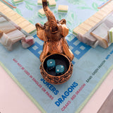Elephant Treasure Dice Catchall