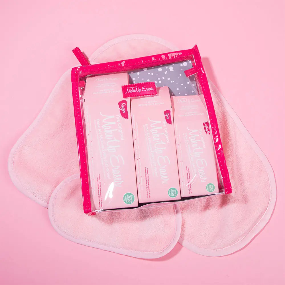 Sugar, Spice, & Everything Nice 3pc Set Makeup Erasers