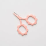 Pink Scallop Handle Embroidery Scissors
