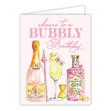 Cheers to a Bubbly Birthday French 75 Greeting Card