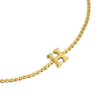 [Brenda Grands] Waterproof Gold Dainty Initial Bracelet
