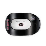 Flat Round Hair Clip | Large | Go Dawgs!