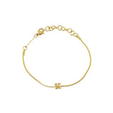 [Brenda Grands] Waterproof Gold Dainty Initial Bracelet
