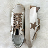 Shu Shop Pilar White Star Sneakers