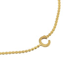[Brenda Grands] Waterproof Gold Dainty Initial Bracelet