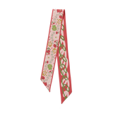 [Saturday Silks] Alpha Chi Omega Skinny Scarf