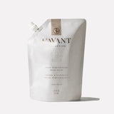 L'AVANT Ambre Santal Dish Soap Refill pouch with plant-based grease-cutting concentrate for reusable dish soap bottles.