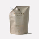 L'AVANT Ambre Santal Hand Soap Refill pouch with plant-based ingredients and warm sandalwood-inspired fragrance.